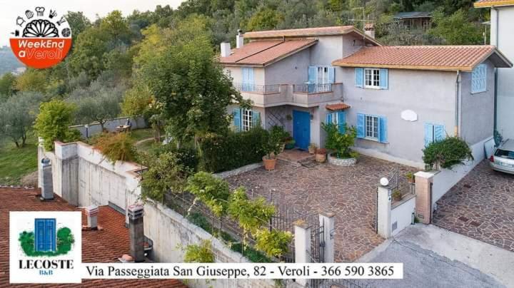 Le Coste Bed & Breakfast Veroli Екстериор снимка